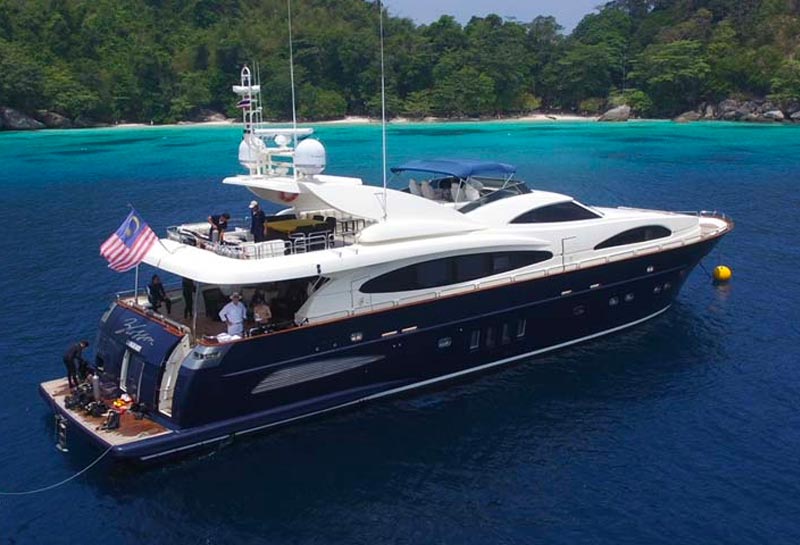 yacht for rent in phuket
